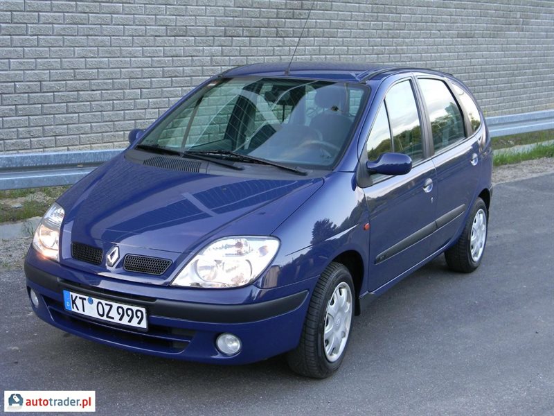 Renault Scenic 1.6 2000 r. 1.6 benzyna 101 KM 2000r