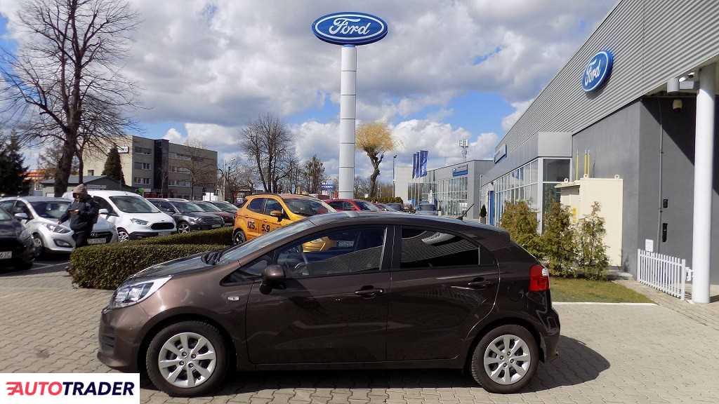 Kia Rio III (2011-) Dealer, Vat Marża, Wersja M, 1,4 1.4 2015r.