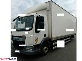 Daf LF 220 Euro 6 kontener 18p winda sprowadzony książka - zobacz ofertę