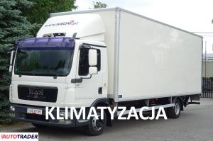 Man TGL12.220 Euro 5 kontener 19 palet winda klapa Sprowdzony - zobacz ofertę