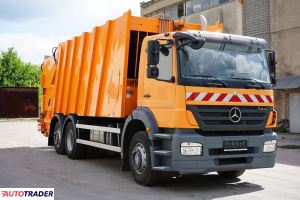 Mercedes Axor 2533 śmieciarka trzyosiowa FAUN 524m3 EURO 5 - zobacz ofertę