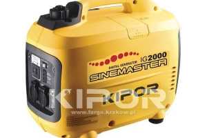 Agregat prądotwórczy inwerterowy KIPOR IG2000 2,0kW - zobacz ofertę