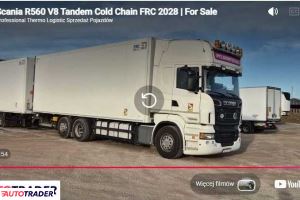 Scania R560 CHŁODNIA SCHMITZ WINDA - zobacz ofertę
