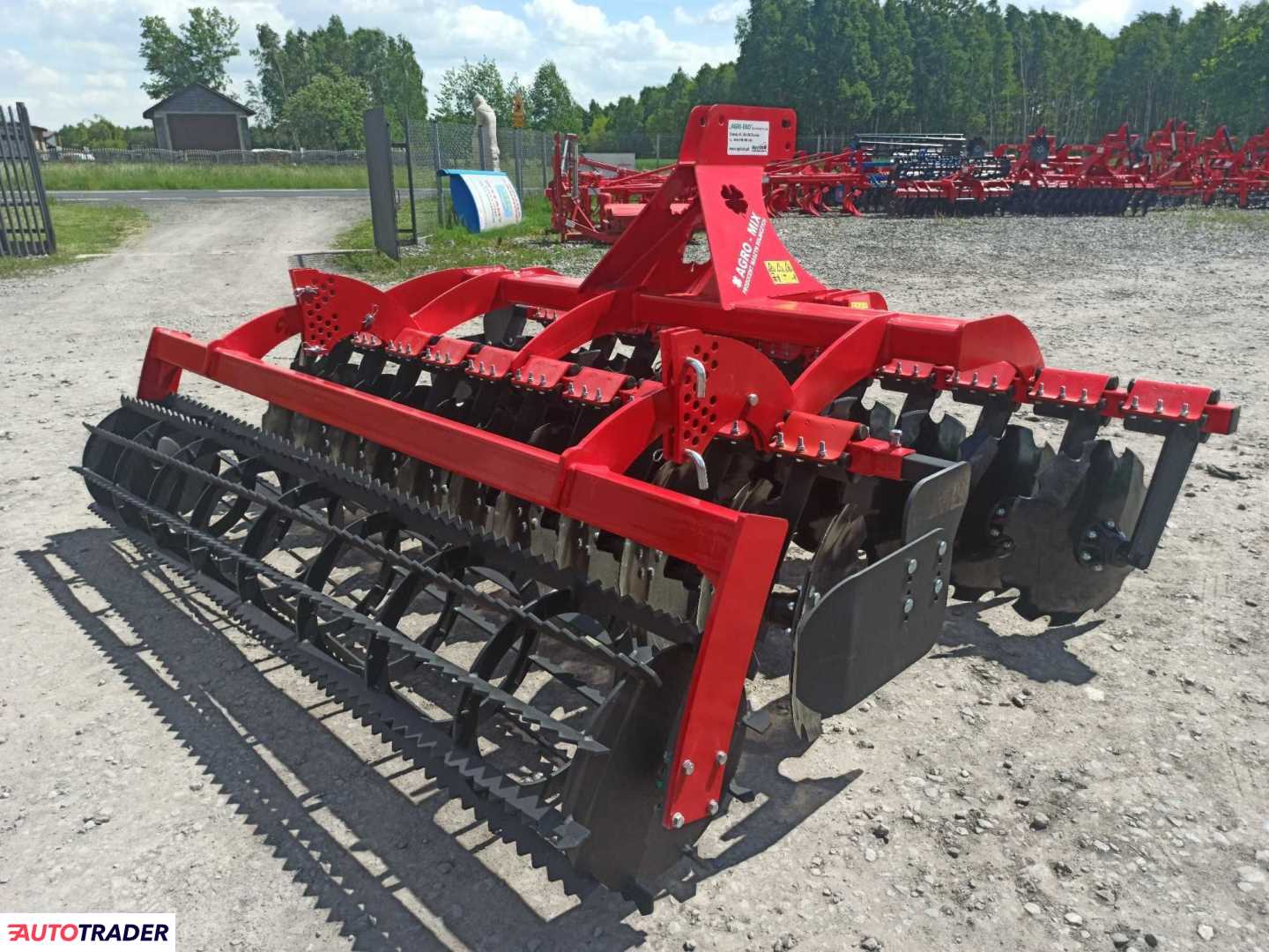 Agro-Mix Brona talerzowa 2,5m Producent z Agro-Mix Brona talerzowa 2,5m Producent z