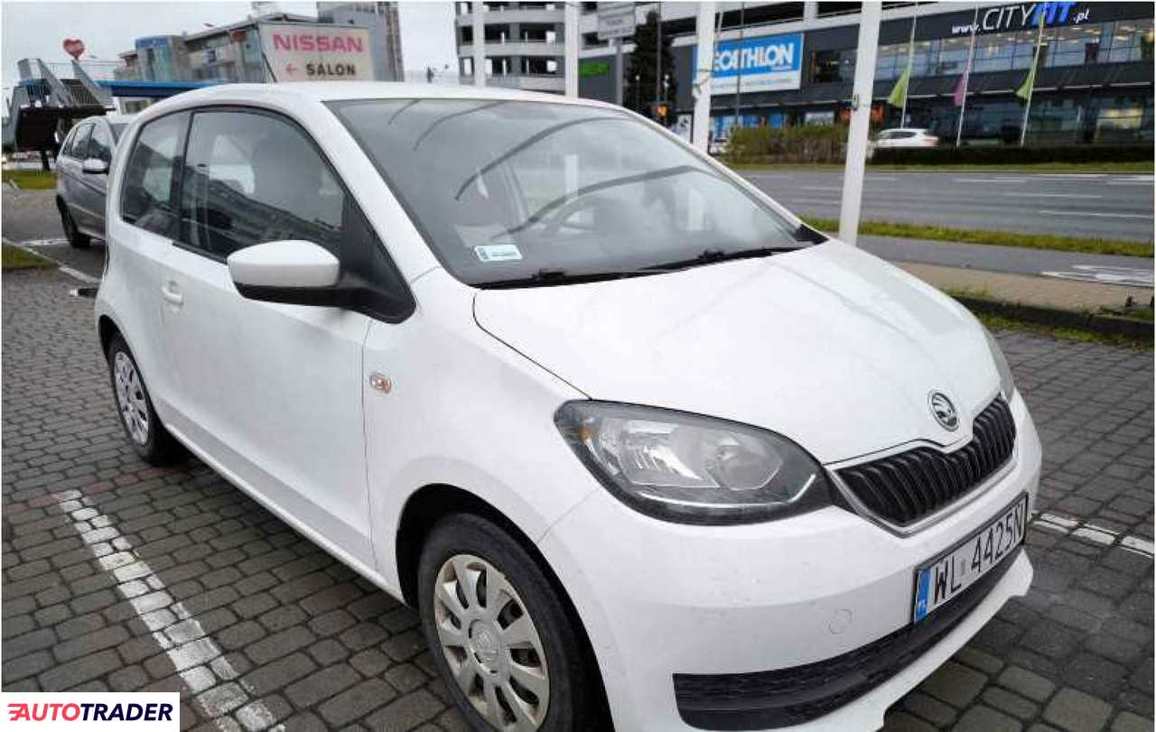 Skoda Citigo 1.0 benzyna 60 KM 2019r. (Komorniki)