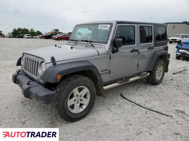 Jeep Wrangler 3.0 benzyna 2018r. (WAYLAND)