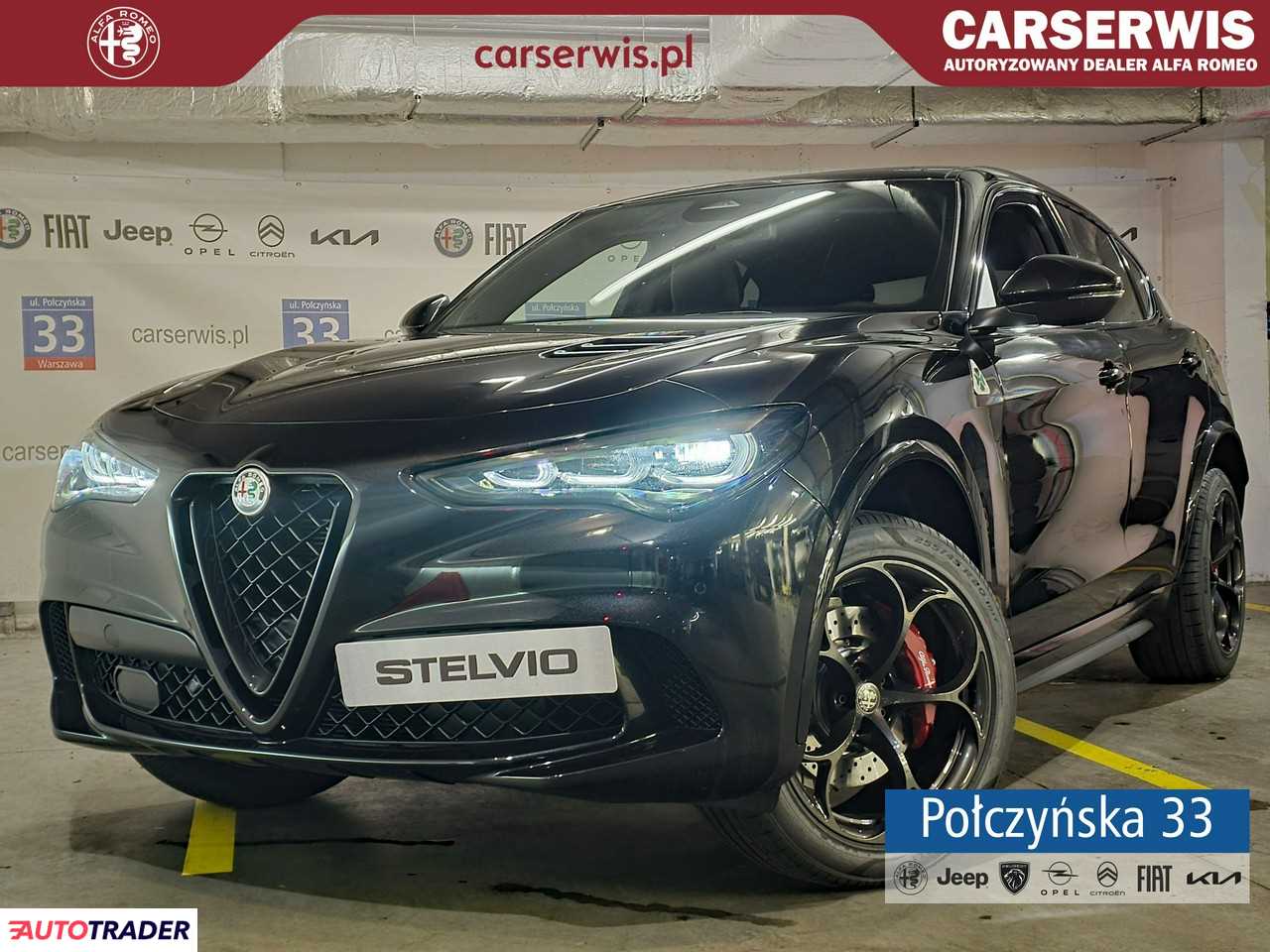 Alfa Romeo Stelvio 2.9 benzyna 520 KM 2024r. (Warszawa)