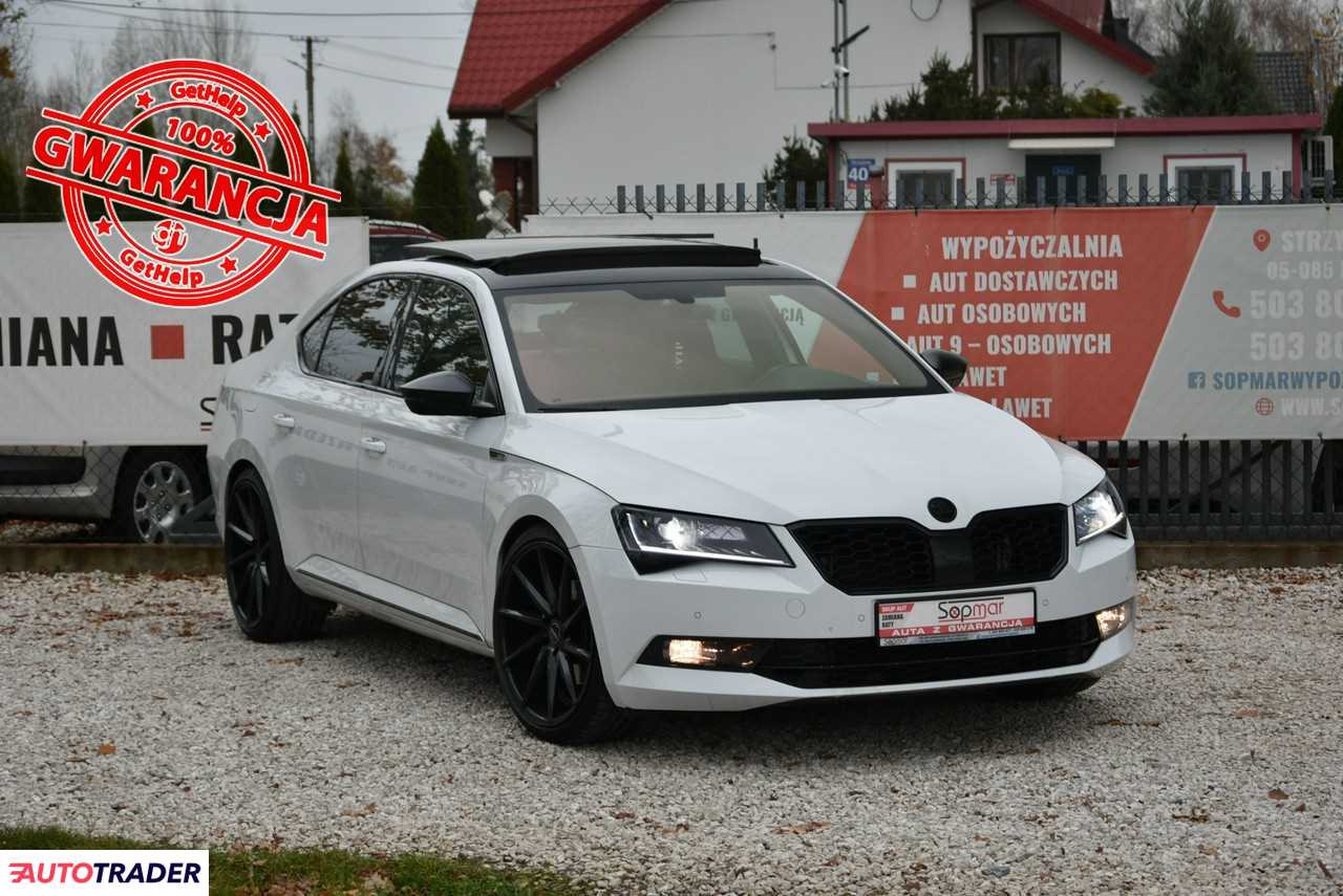 Skoda Superb 2.0 diesel 190 KM 2019r. (Kampinos)