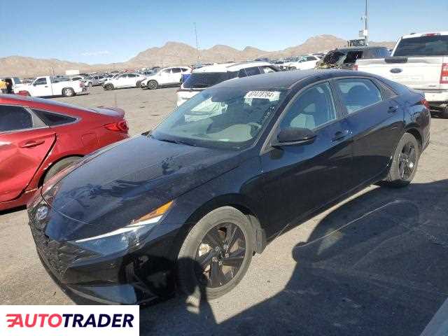 Hyundai Elantra 2.0 benzyna 2022r. (NORTH LAS VEGAS)