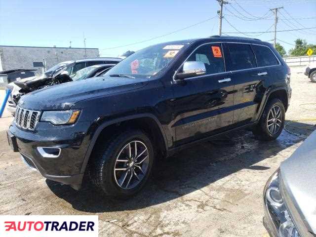 Jeep Grand Cherokee 3.0 benzyna 2018r. (CHICAGO HEIGHTS)