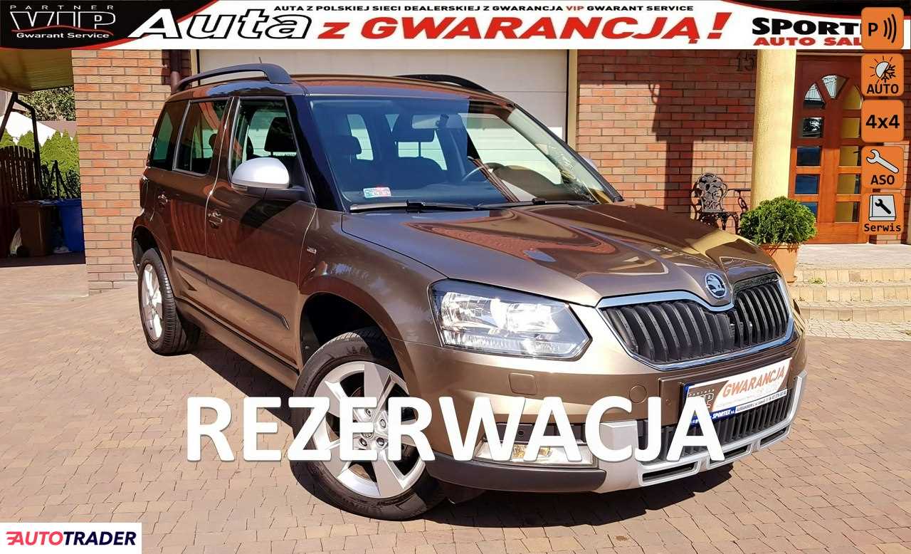 Skoda Yeti 2016 1.4 150 KM Skoda Yeti 2016 1.4 150 KM