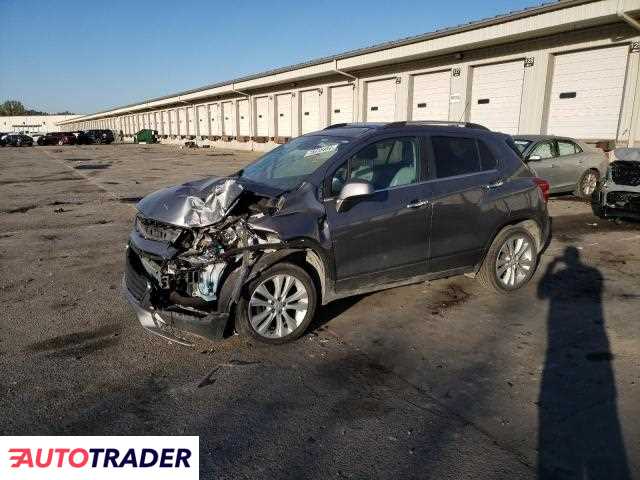 Chevrolet Trax 1.0 benzyna 2020r. (LOUISVILLE)