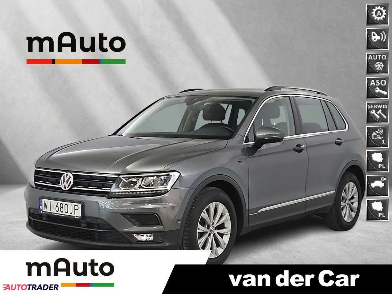 Volkswagen Tiguan 2019 1.5 150 KM Volkswagen Tiguan 2019 1.5 150 KM