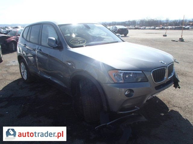 BMW X3 2013 2.0 245 KM BMW X3 2013 2.0 245 KM