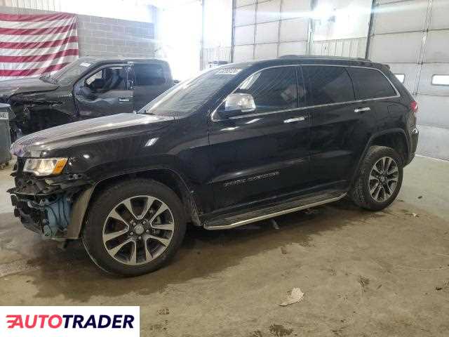 Jeep Grand Cherokee 3.0 benzyna 2018r. (COLUMBIA)