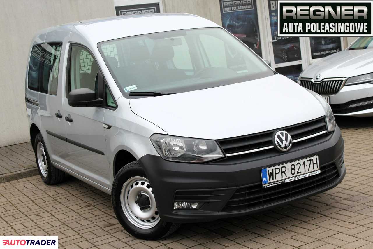 Volkswagen Caddy 2.0 diesel 102 KM 2020r. (Sokołów)