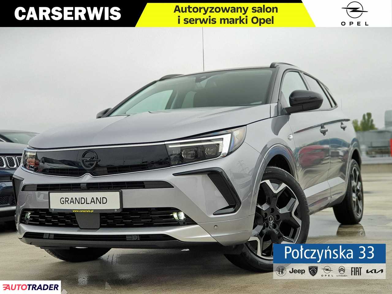 Opel Grandland X 1.2 benzyna 130 KM 2024r. (Warszawa)