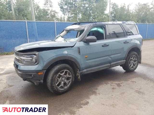 Ford Bronco 2.0 benzyna 2022r. (MONCTON)