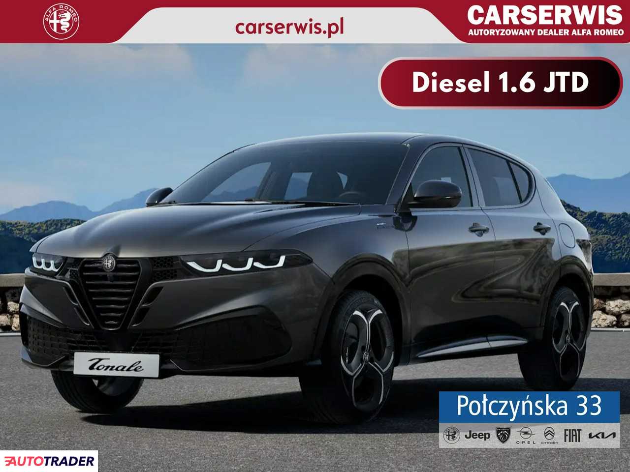 Alfa Romeo Pozostałe 2026 1.6 130 KM