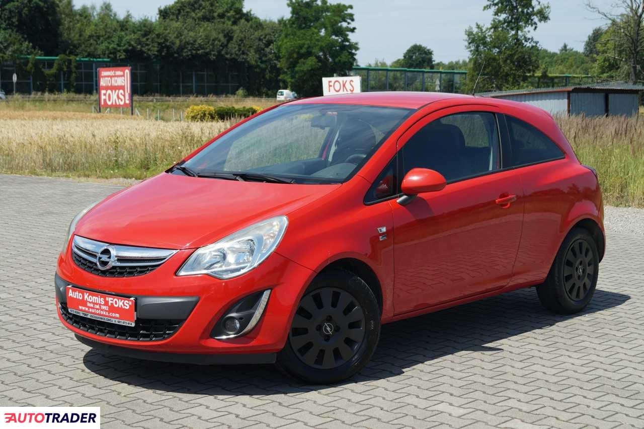 Opel Corsa 2012 1.0 65 KM Opel Corsa 2012 1.0 65 KM