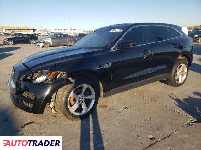 Jaguar F-PACE 2.0 benzyna 2020r. (GRAND PRAIRIE)