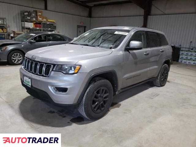 Jeep Grand Cherokee 3.0 benzyna 2018r. (CHAMBERSBURG)