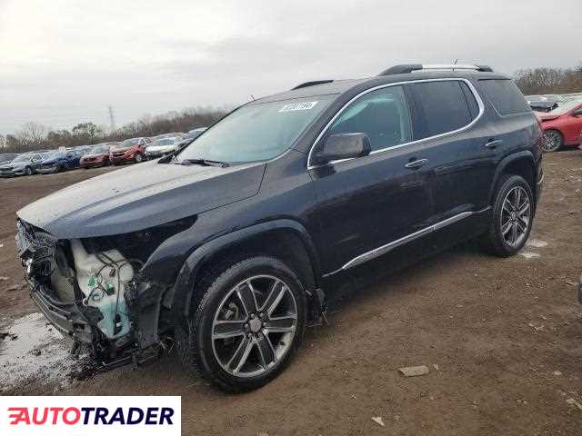 GMC Acadia 3.0 benzyna 2019r. (CHICAGO HEIGHTS)