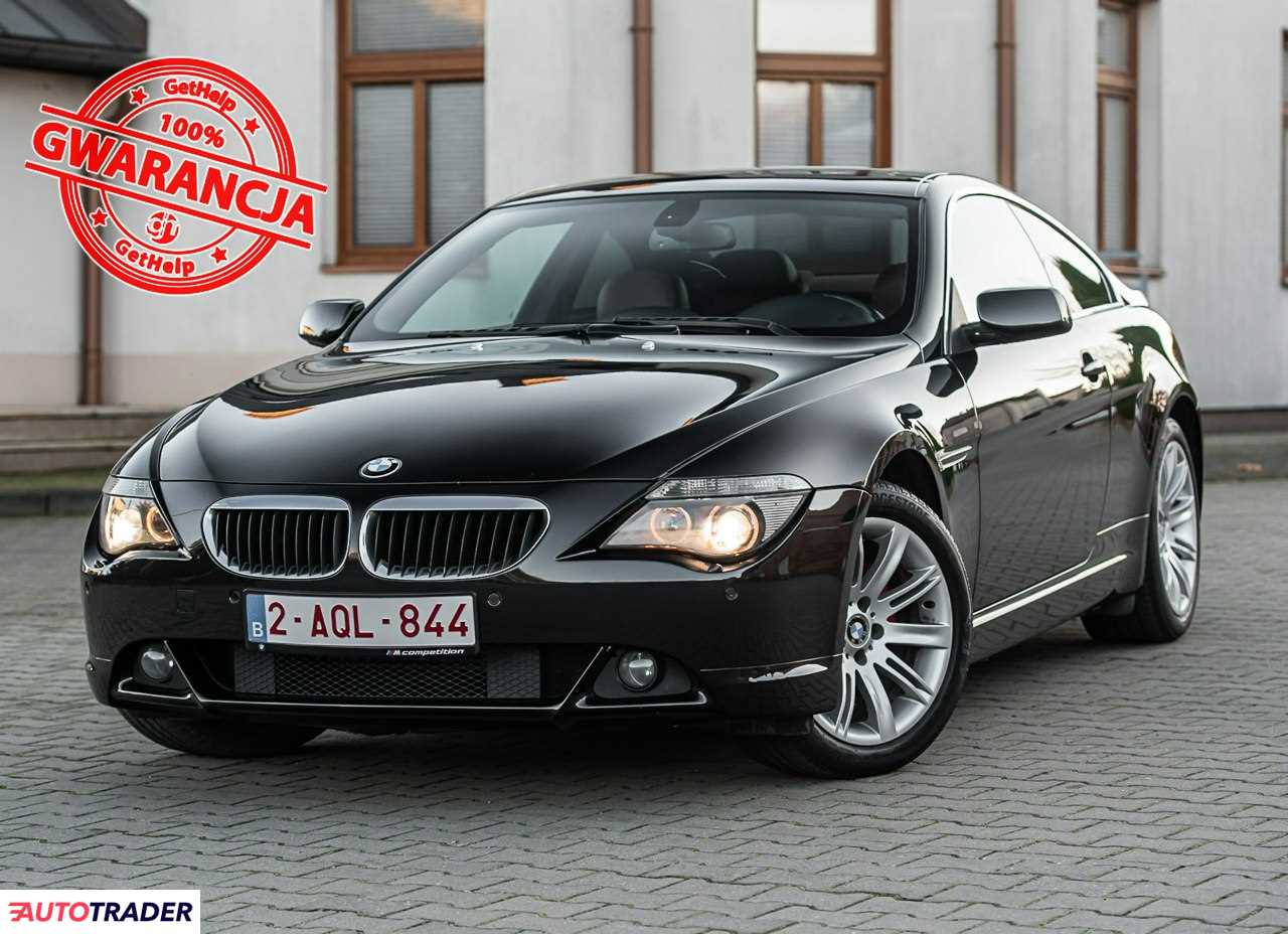 BMW 630 2006 3.0 258 KM
