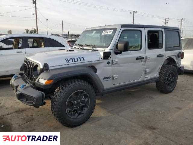 Jeep Wrangler 2.0 hybrydowy 2023r. (LOS ANGELES)