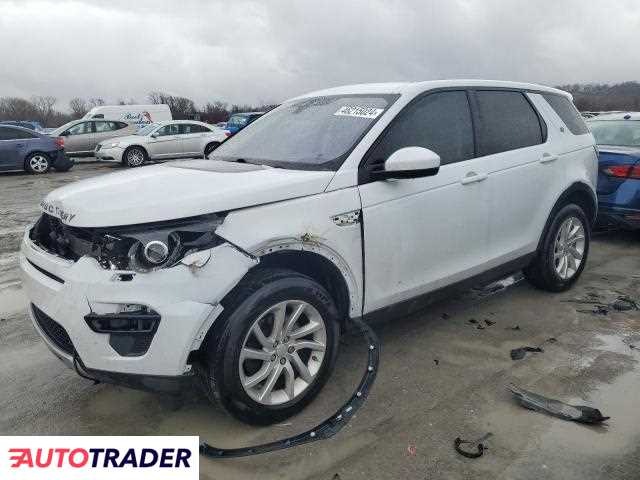 Land Rover Discovery Sport 2.0 benzyna 2019r. (CAHOKIA HEIGHTS)