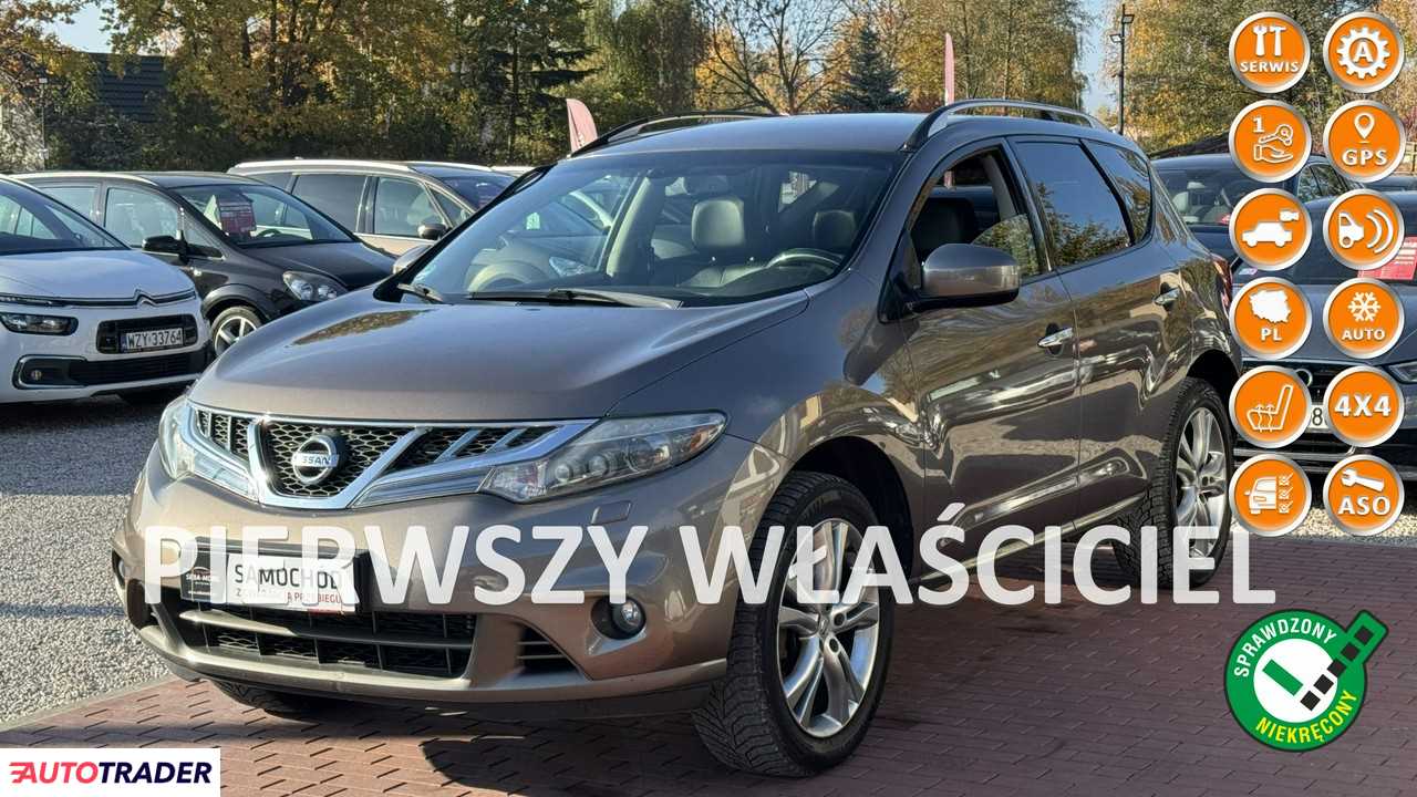 Nissan Murano 2011 3.5 256 KM