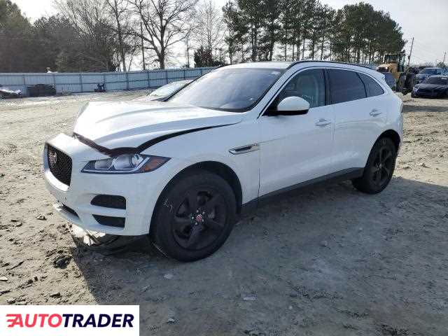 Jaguar F-PACE 2.0 benzyna 2019r. (LOGANVILLE)