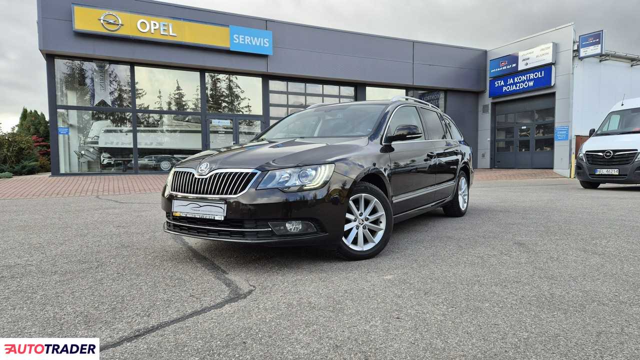 Skoda Superb 1.6 diesel 105 KM 2014r. (Giżycko)