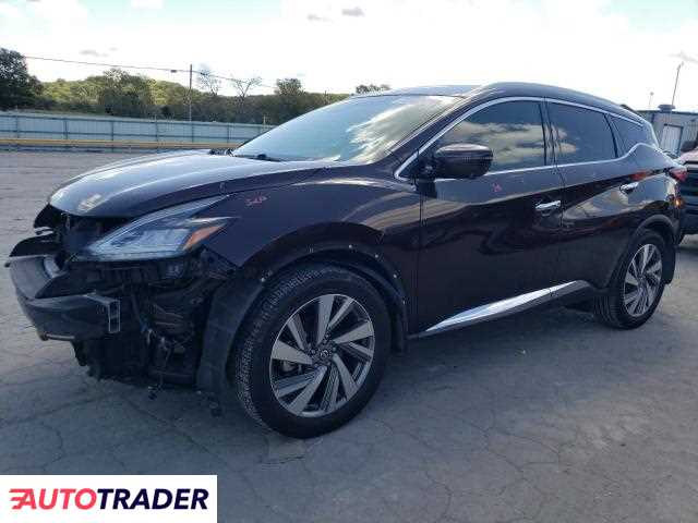 Nissan Murano 3.0 benzyna 2020r. (LEBANON)