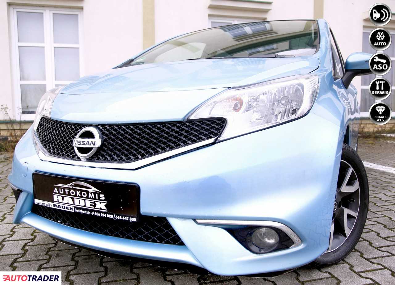 Nissan Note 1.2 benzyna 98 KM 2013r. (Świebodzin)