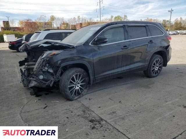 Toyota Highlander 3.0 benzyna 2018r. (COLUMBUS)