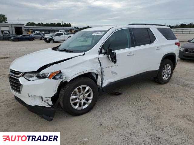 Chevrolet Traverse 3.0 benzyna 2020r. (HARLEYVILLE)