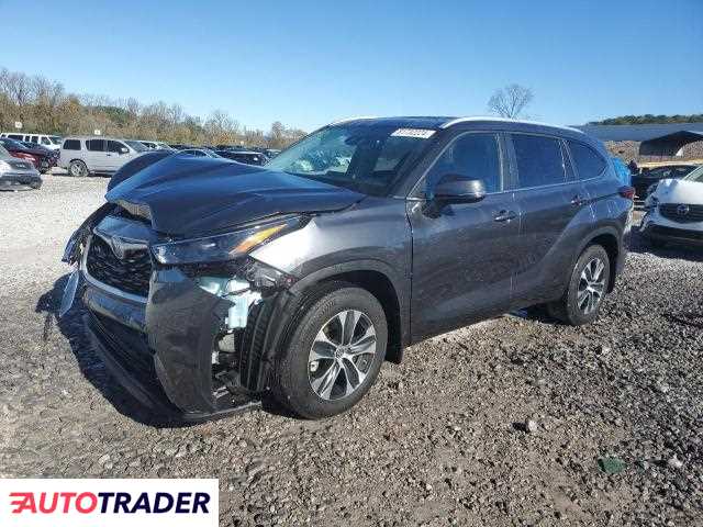 Toyota Highlander 2.0 hybrydowy 2024r. (HUEYTOWN)