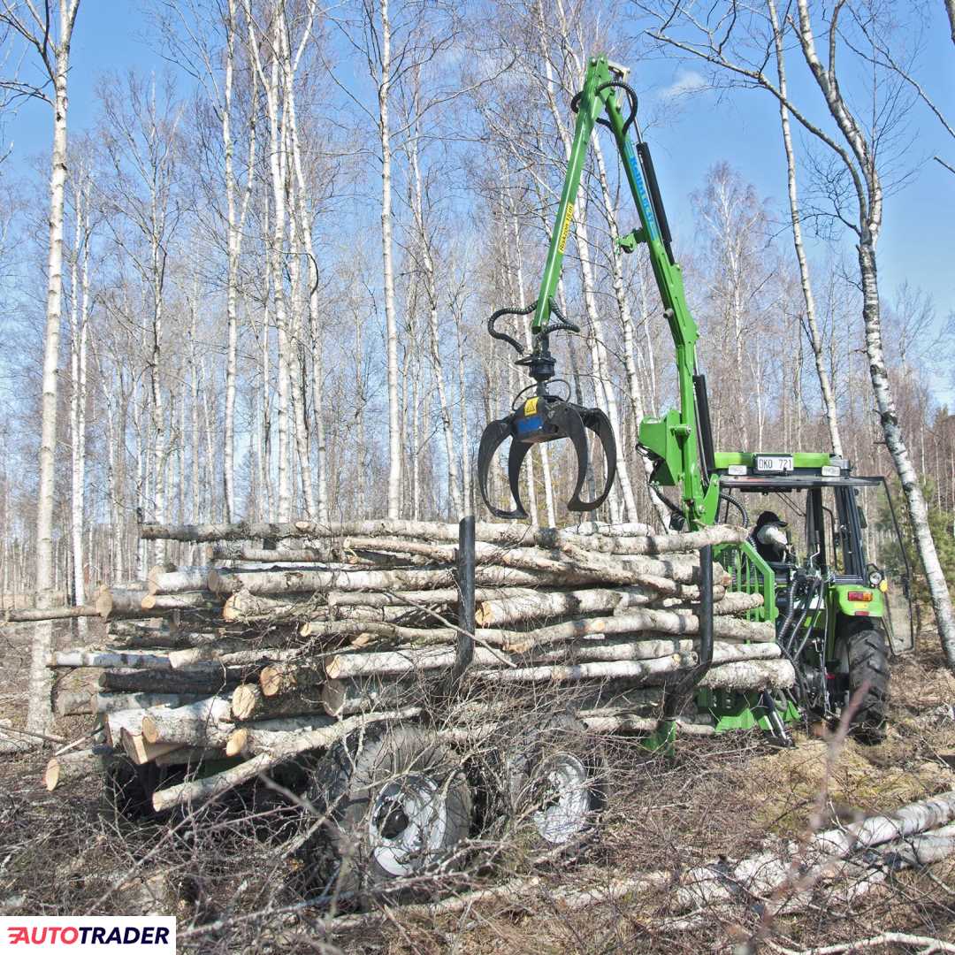 Kellfri Przyczepa leśna 6 ton z
