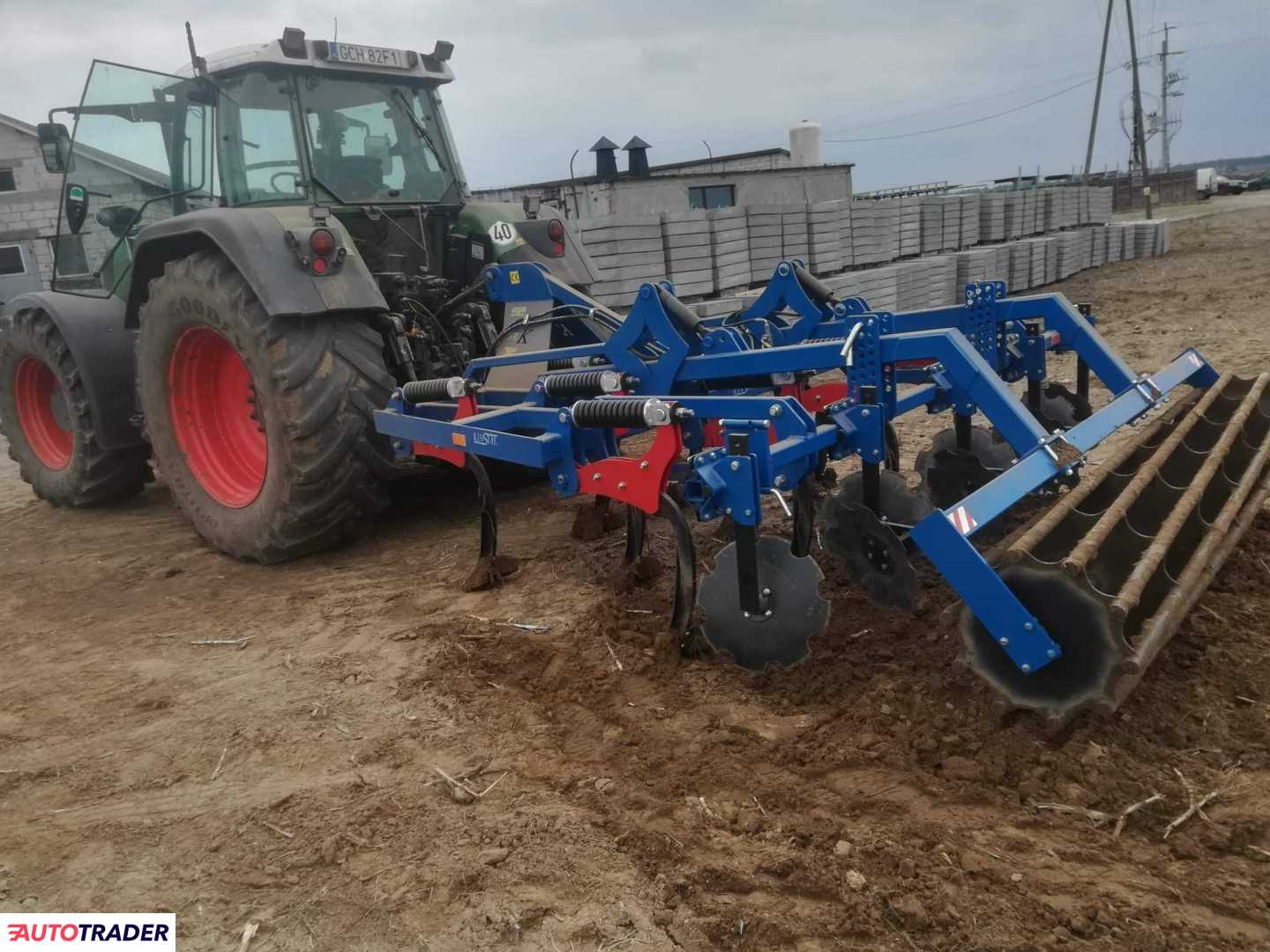 Kinstal agregat bezorkowy ścierniskowy podorywkowy Gruber