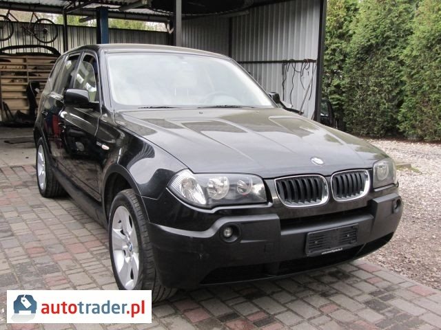 BMW X3 2004 2.5 192 KM BMW X3 2004 2.5 192 KM