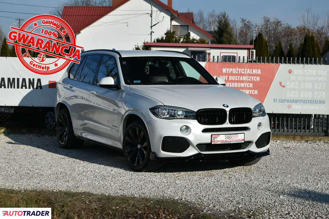 BMW X5 2016 3.0 258 KM