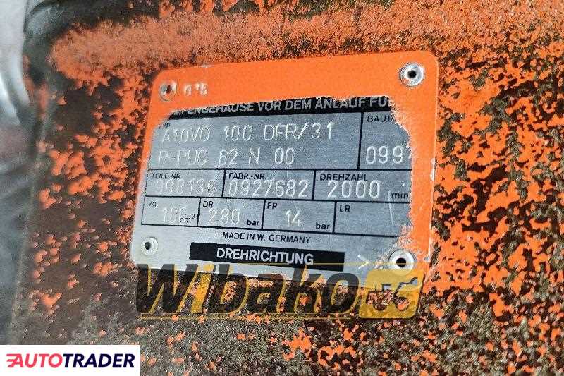 Pompa hydrauliczna Rexroth A10VO 100 DFR/31R-PUG