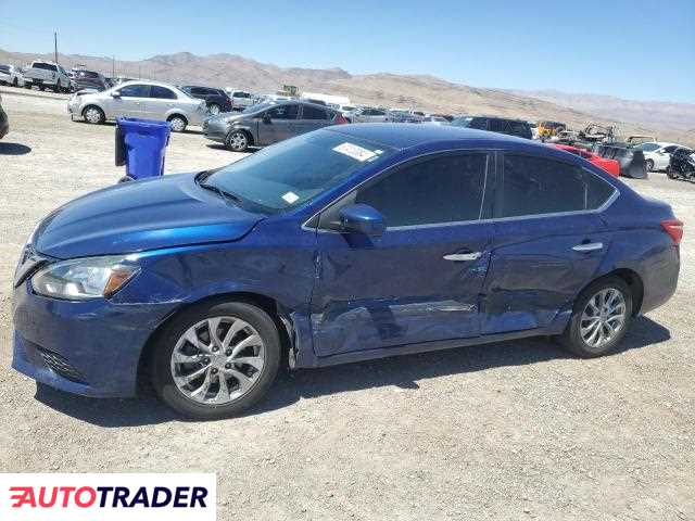 Nissan Sentra 1.0 benzyna 2019r. (NORTH LAS VEGAS)