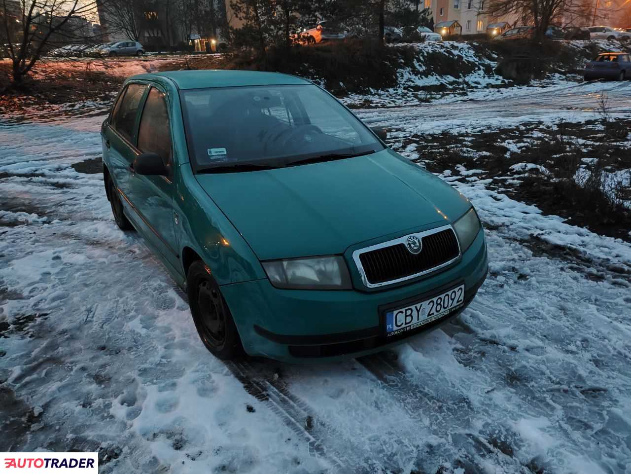 Skoda Fabia 2002 1.4 44 KM