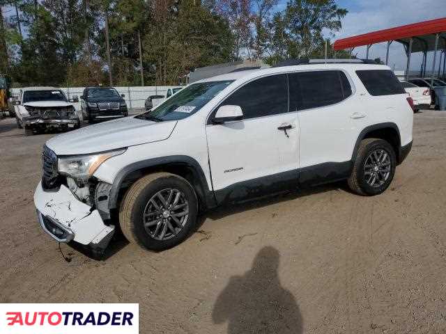 GMC Acadia 3.0 benzyna 2019r. (HARLEYVILLE)