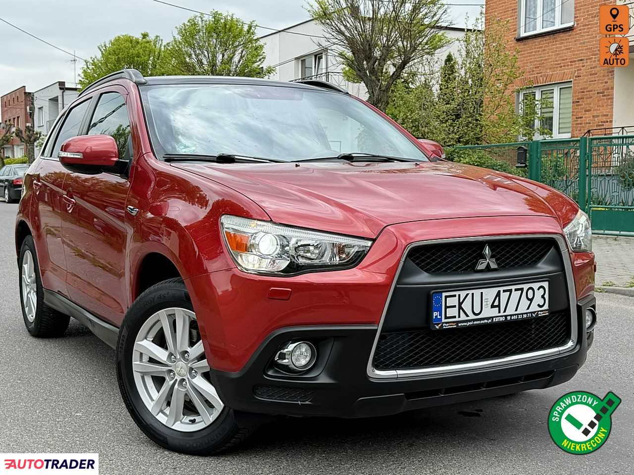 Mitsubishi ASX 2011 1.6 117 KM