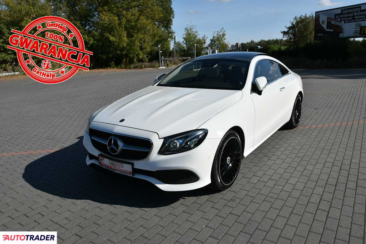 Mercedes E-klasa 2019 2.9 340 KM