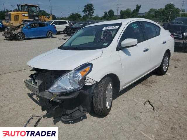 Nissan Versa 1.0 benzyna 2018r. (CAHOKIA HEIGHTS)