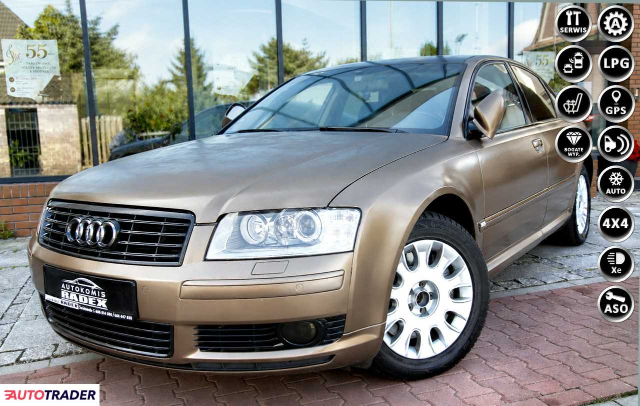 Audi A8 2004 3.7 280 KM
